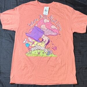 Disney Alice in Wonderland Mad Hatter T-shirt- Adult L- NWT